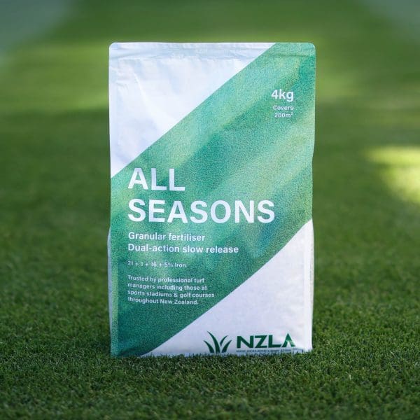 NZLA All Seasons Slow Release (4kg) Lawn Fertiliser